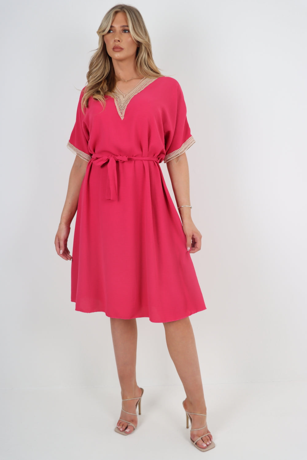 Made In Italy Casual Midi Dress