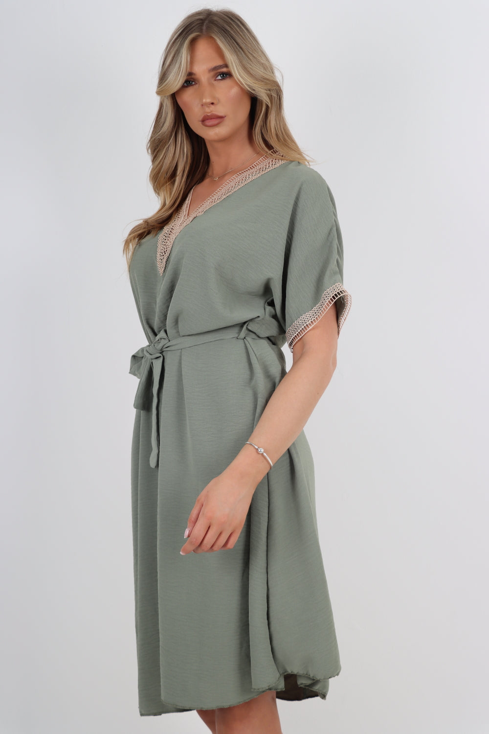 Made In Italy Casual Midi Dress