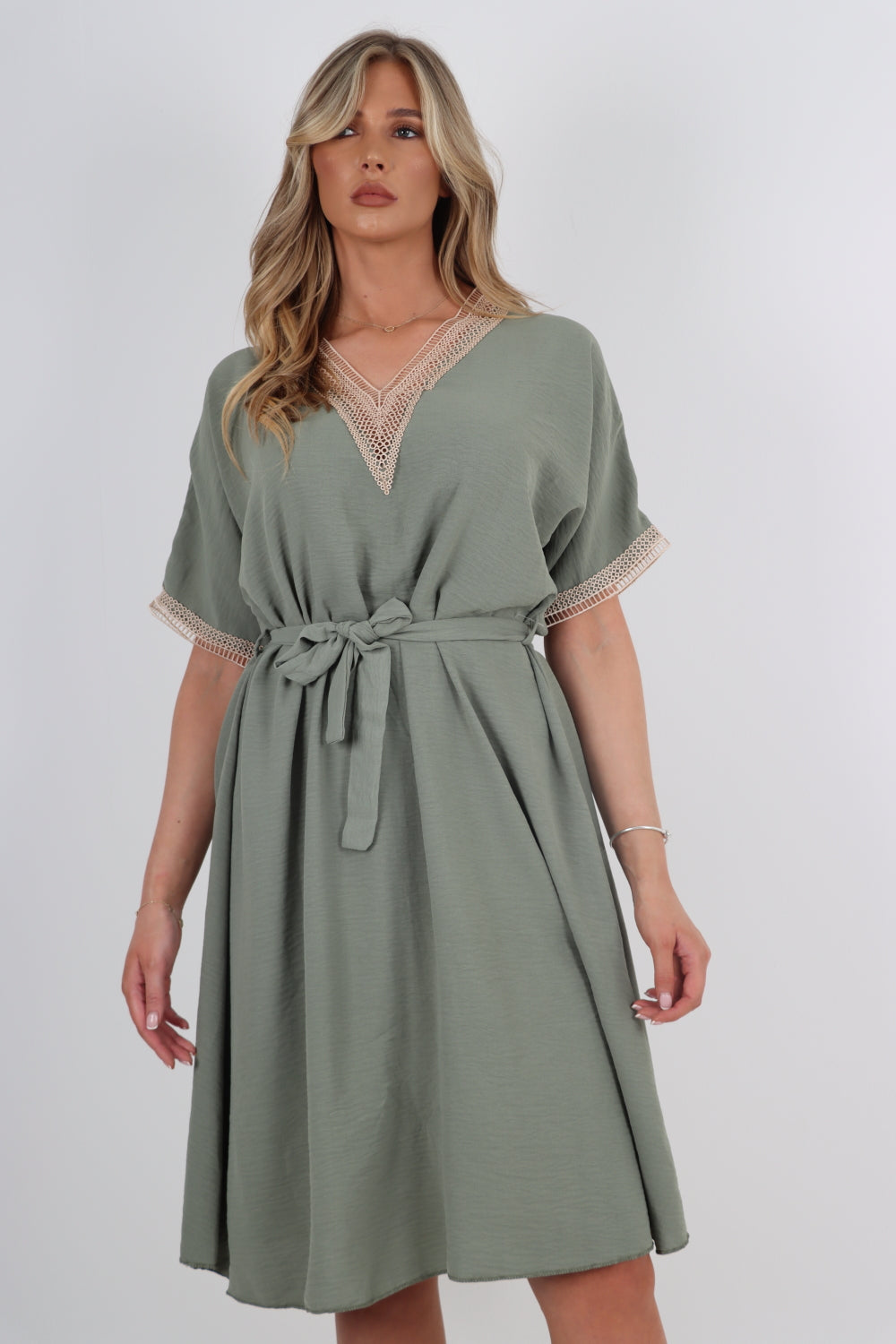 Made In Italy Casual Midi Dress
