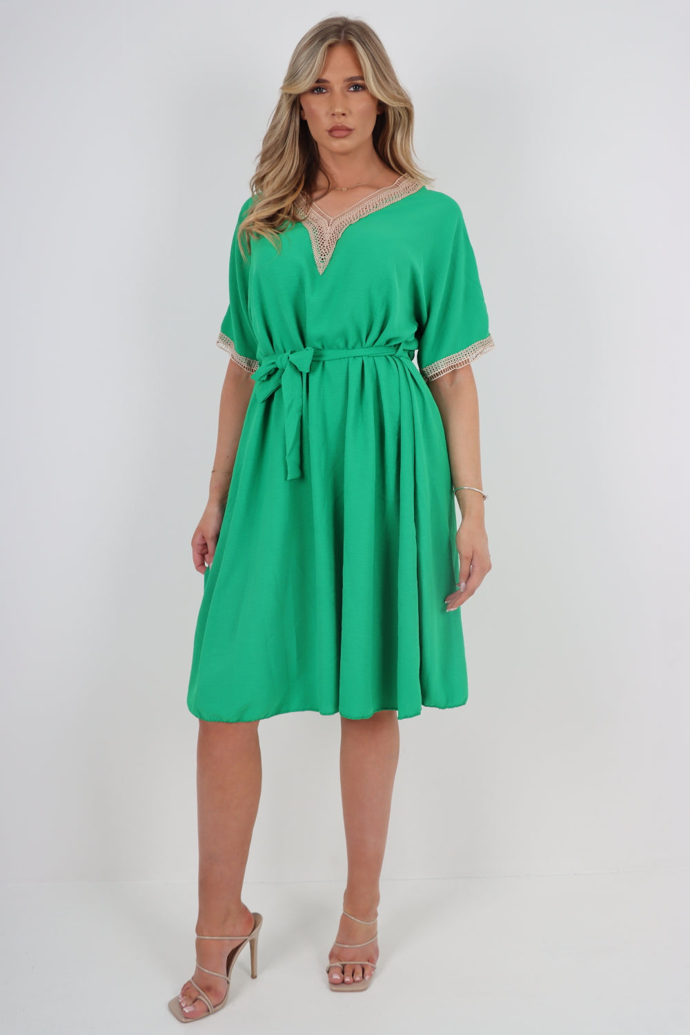 Made In Italy Casual Midi Dress