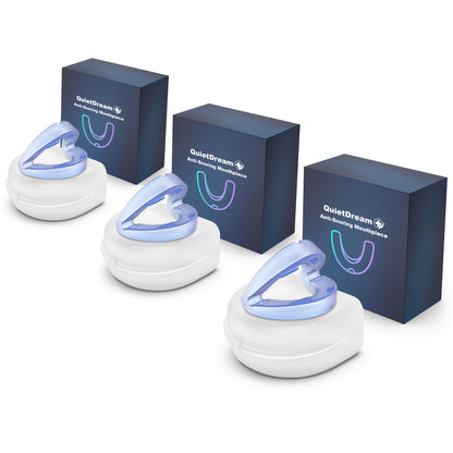 QuietDream™ Anti-Snoring Mouthpiece 🌙 - Universal Fit for a Peaceful Night's Sleep 😴