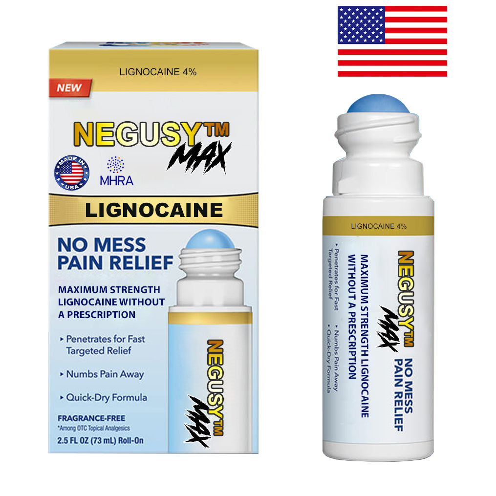 ✅💡 Official Store: NEGUSY™ Lidocaine Joint Pain Relief and Healing Solution 👨‍⚕️ Approved by the American Orthopedic Association (AOA) - Alleviates Joint Pain, Swelling, Stiffness, Redness, Heat, Discomfort, and Joint Fatigue