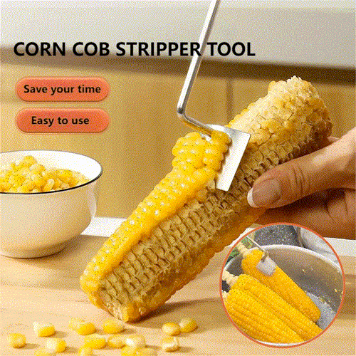 🔥Last Day 70% OFF🔥 Long Handle Stainless Steel Corn Stripping Tool StripChef