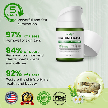 ✅ Official Store: Oveallgo™ NatureErase Pro Instant Mole & Spot Cream