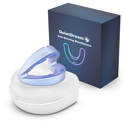 QuietDream™ Anti-Snoring Mouthpiece 🌙 - Universal Fit for a Peaceful Night's Sleep 😴