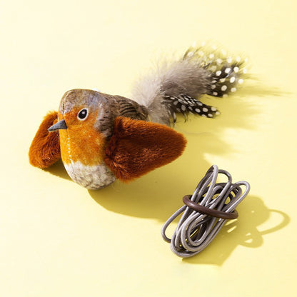 🐾2025  Interactive Bird Chirping Cat Toy